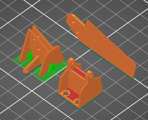 Ruderbaugruppe (Prusa-Slicer)
