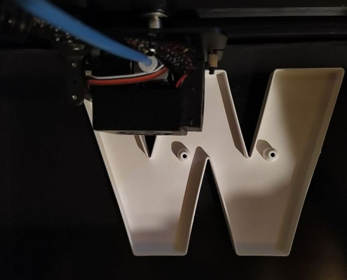 3D-Druck "W"