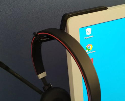 Bildschirmhalterung für ein Headset - MR-Design